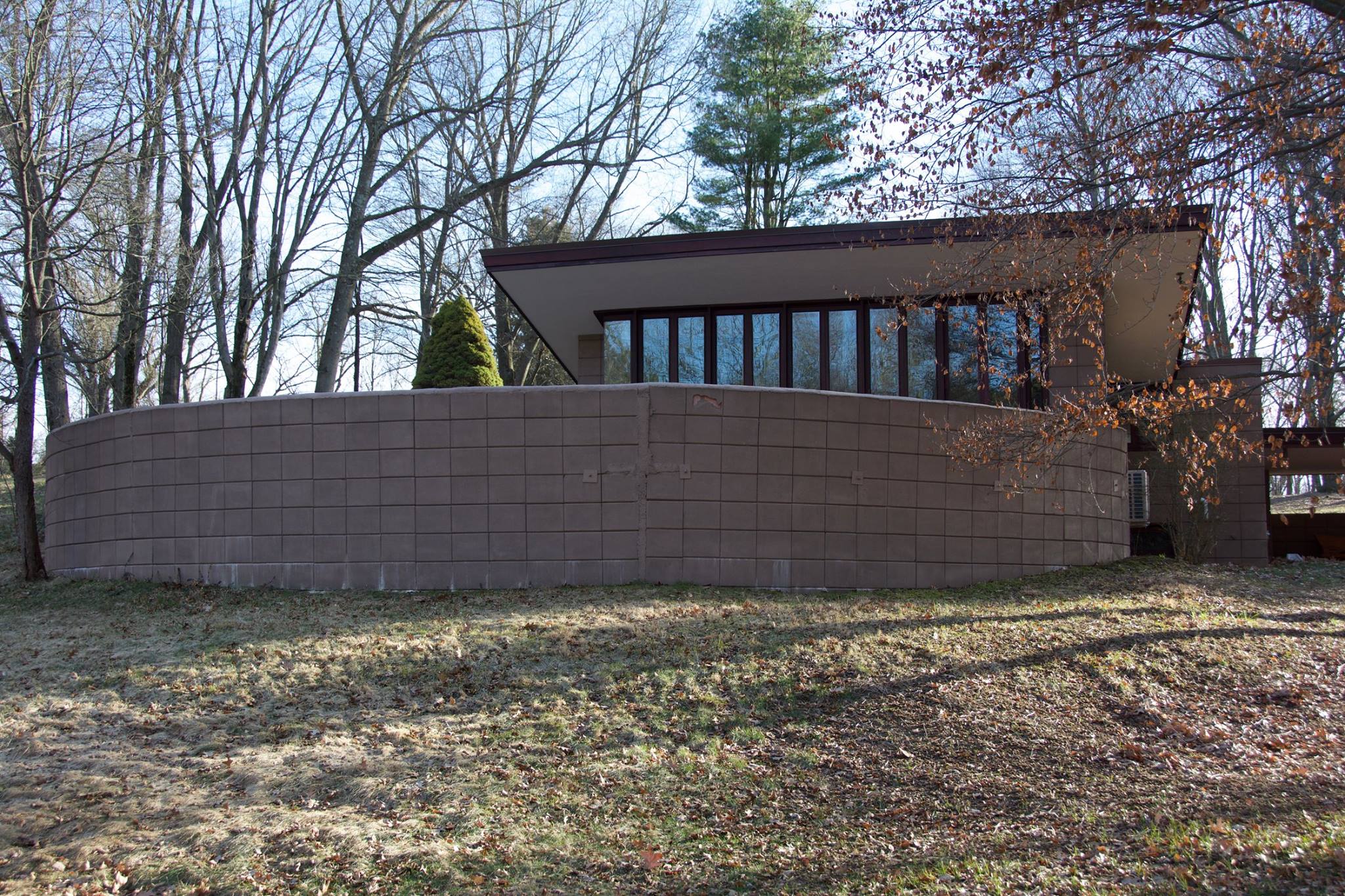 The Eppstein Residence terrace in an archival photograph by Brhannan, March 2018